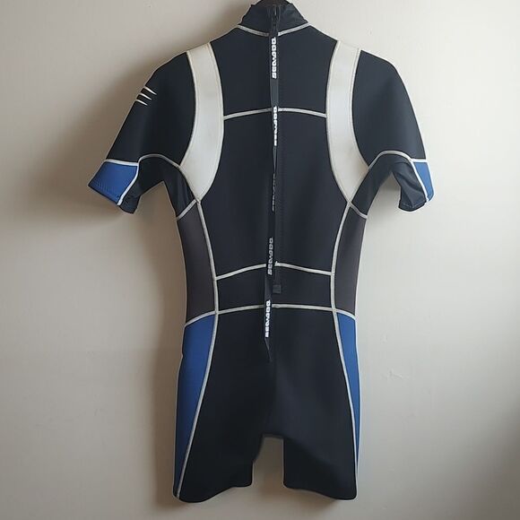 Sea-Doo Bombardier Men's Short‎ Sleeve Size Small Shorty Wet Suit - Picture 11 of 17